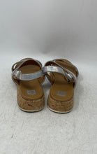 Load image into Gallery viewer, Dolce Vita Girls Silver Rhinestone Open Toe Slingback Sandals Size 5
