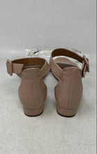 Load image into Gallery viewer, 14th & Union Womens Nude Open Toe Block Heel Ankle Strap Sandals Size 6 M