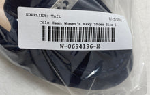 Load image into Gallery viewer, Cole Haan Womens Navy Suede Round Toe Slip-On Driving Loafer Shoes Size 6 B