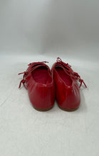 Load image into Gallery viewer, Aldo Womens Red Square Toe Double Strap Buckle Bow Ballet Flats Size 10M