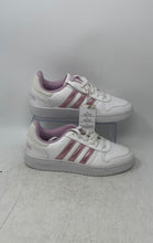 Load image into Gallery viewer, Adidas Kids Hoops 2.0 FY8914 White Pink Lace-Up Sneakers Shoes Size 7