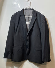 Load image into Gallery viewer, Joseph Abboud Joe Mens Dark Gray Striped Notch Lapel Two-Button Blazer Size 50R