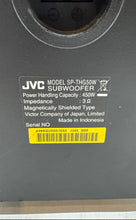 Load image into Gallery viewer, JVC SP-THG50W Black 450W 3 Ohm Home Audio Speaker Subwoofer Not Tested