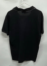 Load image into Gallery viewer, Hugo Boss Mens Black Gray Contrast Trim Cotton Short Sleeve Polo Shirt Size XL
