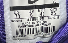Load image into Gallery viewer, Nike Boys Air Max 95 SE AJ1899-500 Purple Lace-Up Low Top Running Shoes Size 7Y