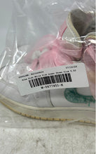 Load image into Gallery viewer, Nike Kids Air Jordan 1 Mid DD1666-100 White Pink Green Sneaker Shoes Size 5.5Y