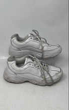 Load image into Gallery viewer, Fila Womens Memory Foam Workshift 5SG30002-100 White Leather Running Shoes Sz 6