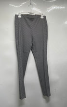 Load image into Gallery viewer, Michael Kors Womens Black White Geometric Print Pull-On Ankle Pants Size M