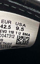 Load image into Gallery viewer, Lacoste Mens Black White Low Top Lace-Up Sneaker Shoes Size 9.5