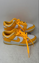 Load image into Gallery viewer, Nike Womens Dunk Low DD1503-800 Yellow White Lace-Up Sneaker Shoes Size 6