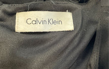 Load image into Gallery viewer, Calvin Klein Womens Black Sleeveless Back-Zip Mini Dress No Size