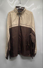 Load image into Gallery viewer, The Bear Trading Mens Brown Long Sleeve Pockets Windbreaker Jacket Size XXL