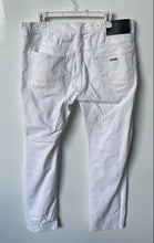 Load image into Gallery viewer, Armani Exchange Mens J13 White Denim Slim Fit Pockets Straight Jeans Pants Sz 36