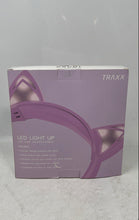 Load image into Gallery viewer, Traxx Led Light Up Cat Ear 3.5mm Jack Foldable Headphones Not Tested