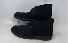 Load image into Gallery viewer, Clarks Originals Mens Black Suede Lace-Up Ankle Desert Chukka Boots Size 7.5M
