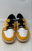 Load image into Gallery viewer, Nike Mens Air Jordan 1 Low DM1206-107 Yellow White Black Sneaker Shoes Size 9.5