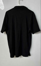 Load image into Gallery viewer, Karl Lagerfeld Mens Black Short Sleeve Collared Polo Shirt Size Large