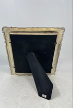 Load image into Gallery viewer, Vintage Silver Metal Rectangle Free Standing Tabletop Ornate Picture Photo Frame