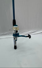 Load image into Gallery viewer, Shakespeare Catch More Fish Blue Black Fishing Spinning Rod & Reel Combo