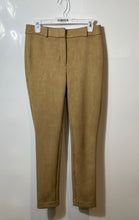 Load image into Gallery viewer, Loft Womens Brown Stretch Flat Front High Waist Skinny Leg Ankle Pants Size 2