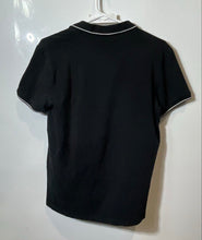 Load image into Gallery viewer, Armani Exchange Mens Black Short Sleeve Collared Polo Shirt Size Small