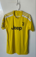 Load image into Gallery viewer, Adidas Mens Yellow Juventus #19 Soccer-International Clubs Jersey Size S