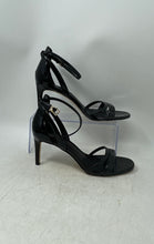 Load image into Gallery viewer, Michael Kors Womens Black Open Toe Buckle Stiletto Ankle Strap Heels Size 9M