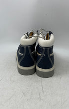 Load image into Gallery viewer, Smartfit Kids Dark Blue Round Toe Lace-Up Waterproof Ankle Combat Boots Size 4