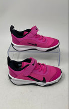 Load image into Gallery viewer, Nike Girls Omni Multi-Court DM9026-602 Pink Hook & Loop Sneaker Shoes Size 10.5C