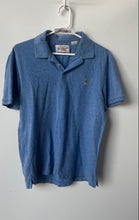 Load image into Gallery viewer, Original Penguin Mens Blue Speckled Short Sleeve Regular Fit Polo Shirt Size M