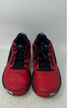 Load image into Gallery viewer, Under Armour Boys Lockdown 6 3025617-600 Red Black Sneakers Shoes Size 5.5Y