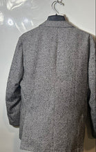 Load image into Gallery viewer, Sarar Mens Black White Houndstooth Print One-Button Blazer Size 46S With Tag