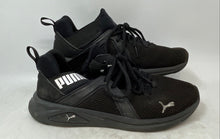 Load image into Gallery viewer, Puma Mens Enzo 2 193249-01 Black White Low Top Lace-Up Sneaker Shoes Size 9