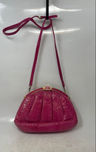 Load image into Gallery viewer, Buddel Womens Pink Inner Pockets Adjustable Strap Crossbody Shoulder Handbag