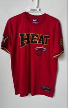 Load image into Gallery viewer, Ultra Game Mens Red NBA Miami Heat Short Sleeve Basketball T-Shirt Size Medium