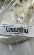 Load image into Gallery viewer, Nike Mens Dunk Low FQ8080-133 White And Green Leather Sneaker Shoes Size 9