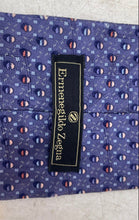 Load image into Gallery viewer, Ermenegildo Zegna Mens Multicolor Geometric Adjustable Long Designer Tie