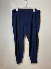 Load image into Gallery viewer, Lululemon Womens Blue Elastic Waist Tapered Leg Jogger Pants Size 14