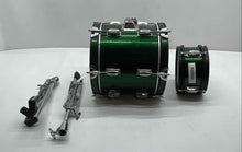 Load image into Gallery viewer, DeRosa Green Percussion Musical Instrument Beginner Junior Drum Set