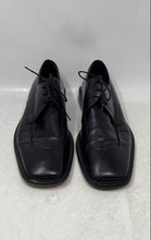 Load image into Gallery viewer, Hugo Boss Mens Black Leather Lace-Up Square Toe Derby Dress Shoes Size 7.5