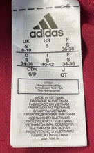 Load image into Gallery viewer, Adidas Mens Maroon Long Sleeve Pockets 1/4 Zip Windbreaker Jacket Size Small