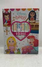 Load image into Gallery viewer, PI Kids Disney Baby Disney Princess My First Library 12 Book Board Block Set