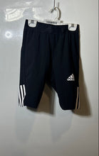 Load image into Gallery viewer, Adidas Womens Black 3-Stripes Primegreen Aeroready High Waist Biker Shorts Sz S
