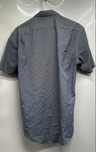 Load image into Gallery viewer, Oobe Chick-Fil-A Team Style Mens Blue Gingham Short Sleeve Button-Up Shirt Sz S