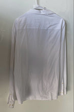 Load image into Gallery viewer, Calvin Klein Mens White Cotton Slim Fit Collared Button-Up Shirt Size XL