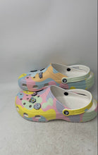 Load image into Gallery viewer, Crocs Mens Classic 208489 Multicolor Round Toe Slip-On Clog Slippers Size 11