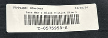 Load image into Gallery viewer, Zara Mens Black Long Sleeve Spread Collar Chest Pockets Button-Up Shirt Size L