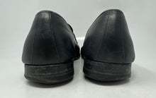 Load image into Gallery viewer, Authentic Salvatore Ferragamo Mens Black Leather Loafer Shoes Size 9 D Damaged
