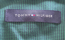 Load image into Gallery viewer, Tommy Hilfiger Mens Green Printed Long Sleeve Collared Dress Shirt Size 15 32/33