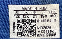 Load image into Gallery viewer, Adidas Kids Adilette ID2626 Blue Open Toe Flat Sports Sandals Size 12K